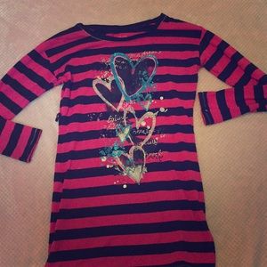 girls long sleeve shirt from justice!